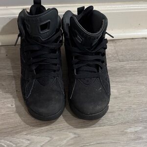 Jordan Kids Black High-Top Sneakers